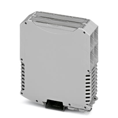 ME MAX 35 2-2 KMGY    Electronic housing consisting of: Housing shells left and right, 2x front plate, 2x transparent cover, intermediate element, met