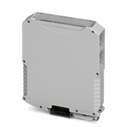 ME MAX 22,5 G 2-2 KMGY    Electronic housing consisting of: Housing shells left and right, front plate, transparent cover, metal foot catch and spring