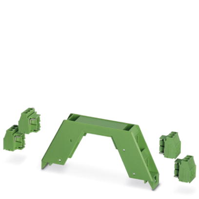 ME 17,5 OT-MKDSO SET    Housing upper part, complete with PCB termination blocks for full equipping. 12-pos., housing width: 17.5 mm