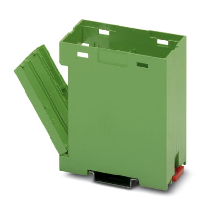 EG 45-GP/ABS GN    Housing base, with snap foot and test opening with side cover