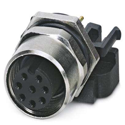 SACC-DSIV-M12FS-8CON-L180    Sensor/actuator flush-type socket, 8-pos., M12, A-coded, rear/screw mou