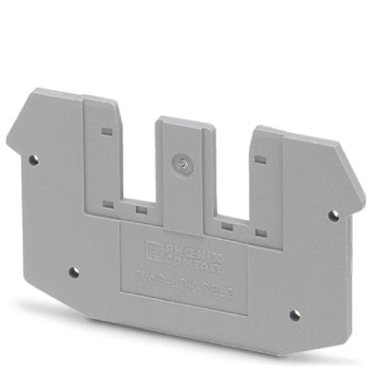 D-UDK-RELG    Basic terminal blocks, Length: 63.5 mm, Width: 1.5 mm, Color: gray