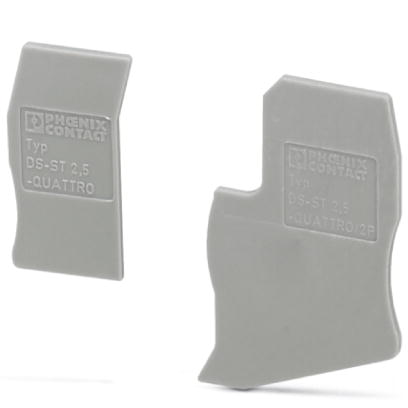 DS-ST 2,5/P    Cover segment, Length: 72 mm, Height: 36.5 mm, Color: gray
