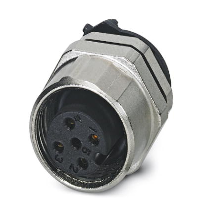 SACC-DSIV-FS-4CON-L180 SCO THR    Sensor/actuator flush-type connector, socket, 4-pos., M12 SPEEDCON