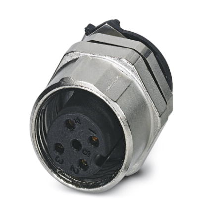 SACC-DSIV-FS-4CON-L180SCOTHRSH    Sensor/actuator flush-type connector, socket, 4-pos., A-coded, M12