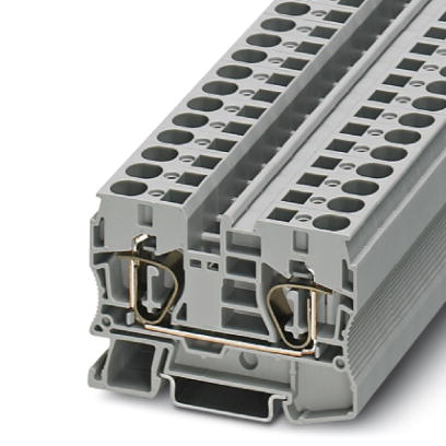 ST 10    Feed-through modular terminal block, Type of connection: Spring-cage connection, Spring-cage connection, Cross section: 0.2 mm? - 16 mm?, AWG