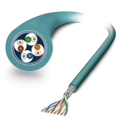 VS-OE-OE-94C-100,0    CAT 5e, Ethernet cable, shielded, 4-pair, AWG 26 flexible cable conduit capabl