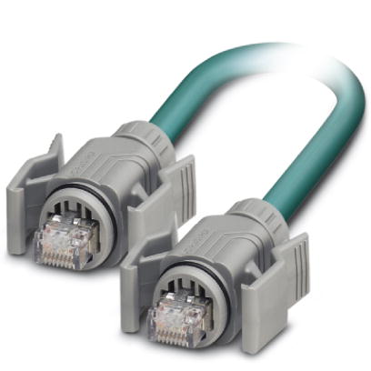 VS-IP67-IP67-94C-LI/10,0    Assembled Ethernet cable, CAT5e, shielded, 4-pair, AWG 26 flexible cable