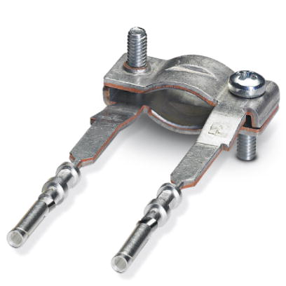 HC-D 4-1BU    Schirmanschluss fur eine geschirmte Leitungen an Buchsenkontakttragern, ohne lose Crim