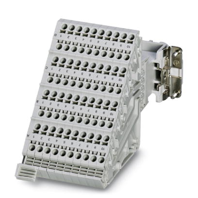 HC-D 40-A-TWIN-PER-F    HEAVYCON terminal adapter female insert, D40 series, 40-pos., left PE connec