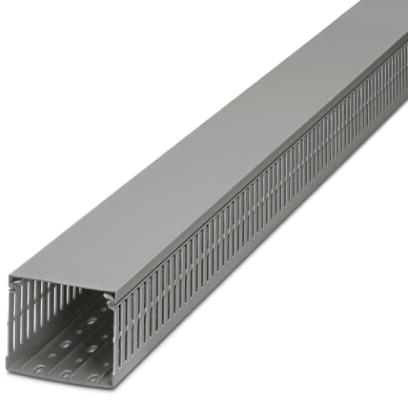 CD 60X80    Cable duct, gray, consisting of upper and lower part, width: 60 mm, height: 80 mm, length 2000 mm