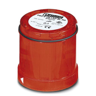 PSD-S OE LED BL RD    LED blinking light element, 24 V AC/DC, red