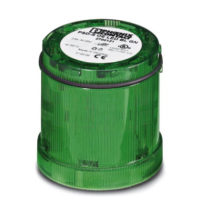 PSD-S OE LED BL GN    LED blinking light element, 24 V AC/DC, green