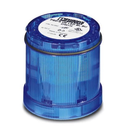 PSD-S OE LED BL BU    LED blinking light element, 24 V AC/DC, blue