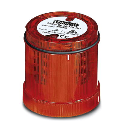 PSD-S OE LED RL RD    LED rotating light element, 24 V AC/DC, red