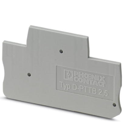 Image D-PTTB 2,5    Cover, Length: 68 mm, Width: 2.2 mm, Color: gray
