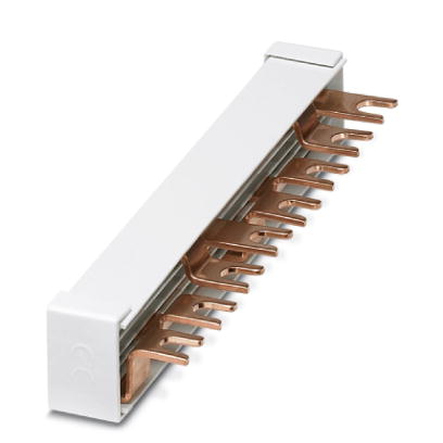 MPB 18/4- 8    Wiring bridge for modules with connecting pitch 17.5 mm, 4-phase, 8-pos.