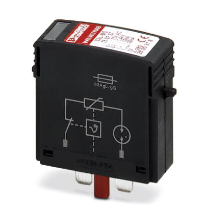 VAL-MS 350 VF ST    surge protection connector type 2 with series connection consisting of varistor and gas-filled spark gap for VAL-MS base element,