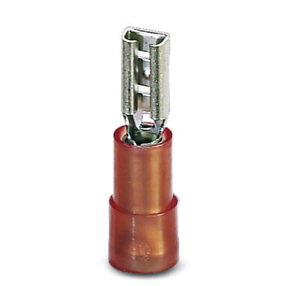 C-SCFI 1,5/6,3X0,8    Flachsteckhulse, rot, 0,5 - 1,5 mm?, 6,3 x 0,8