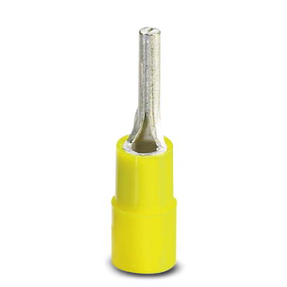 C-PCI 6/2,7    Stiftkabelschuh, gelb, 4 - 6 mm?, L1=12 mm