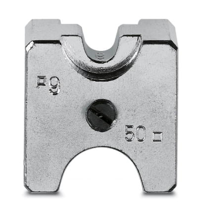 CRIMPFOX-C120 RC 50/F-DIE    Gesenk (Unterteil), fur CRIMPFOX-C120, fur unisolierte Kabelschuhe (DIN