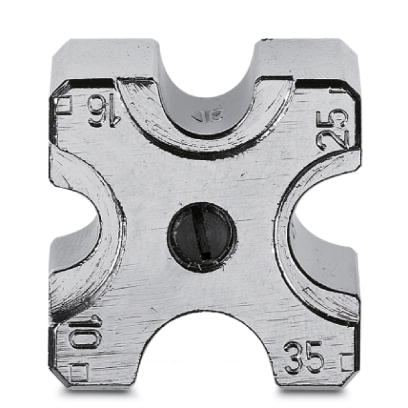 CRIMPFOX-C120 RC 35/F-DIE    Gesenk (Unterteil), fur CRIMPFOX-C120, fur unisolierte Kabelschuhe (DIN