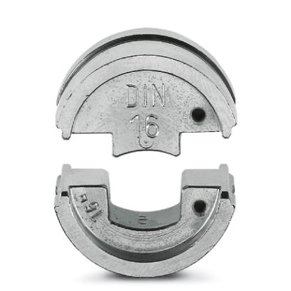 CRIMPFOX-C50 RCI 10/DIE    Gesenk (Paar), fur CRIMPFOX-C50, fur isolierte Ringkabelschuhe 10 mm?, Ov