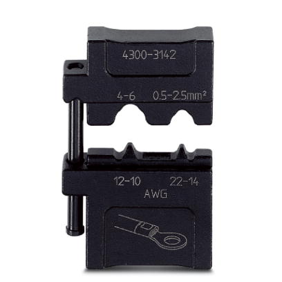 CRIMPFOX-M RC 6/DIE    Gesenk, fur Crimpfox-M, fur nicht isolierte Kabelschuhe 0,5 - 6 mm?, verpackt