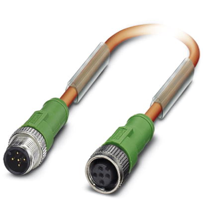 SAC-5P-M12MS/ 1,0-PUR/M12FS VW    Sensor-/Aktor-Kabel, 5-polig, PUR strahlenvernetzt halogenfrei ora