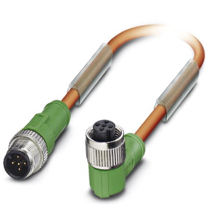 SAC-5P-M12MS/ 0,6-PUR/M12FR V