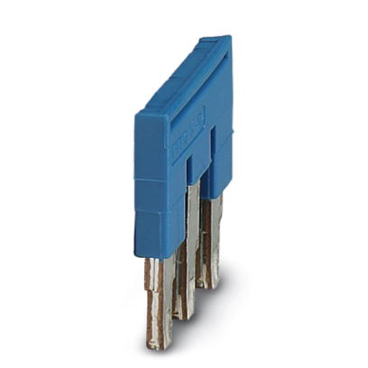 FBS 3-5 BU    Cross connector/jumper for modular terminal block, Number of positions: 3, Color: blue