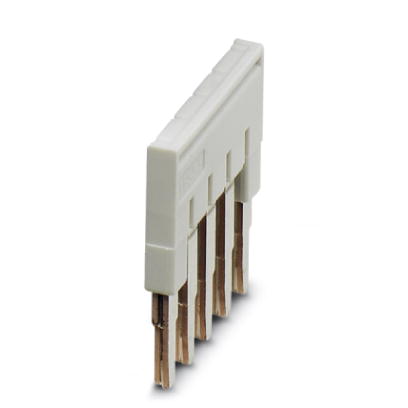FBS 5-5 GY    Cross connector/jumper for modular terminal block, Number of positions: 5, Color: gray