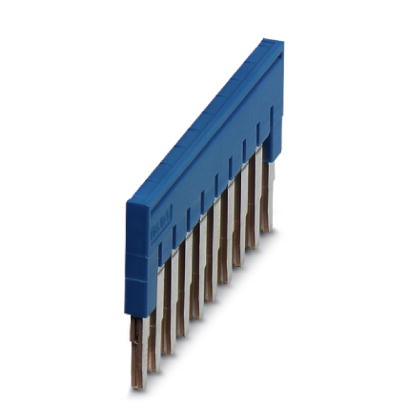 FBS 10-5 BU    Cross connector/jumper for modular terminal block, Number of positions: 10, Color: blue