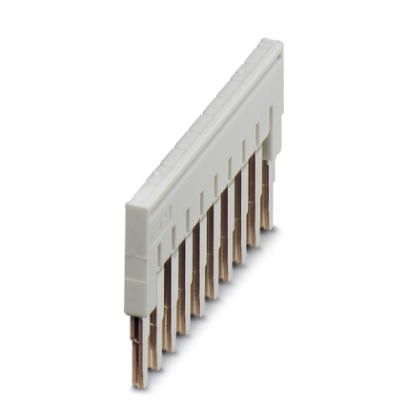 FBS 10-5 GY    Cross connector/jumper for modular terminal block, Number of positions: 10, Color: gr