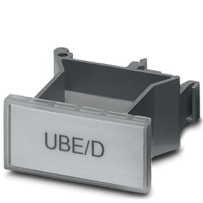 UBE/D + ES/KMK 3    Terminal strip marker carriers for marking terminal group, for mounting on the t