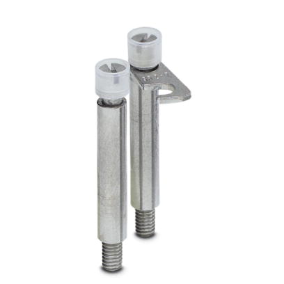USBR 2-7    Cross connector/jumper for modular terminal block, Color: silver