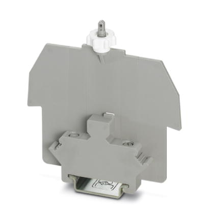 AP 3-TNS 35    Sealable cover profile, for mounting on NS 35/7.5 DIN rail, for fixing the cover profile AP 3, with plastic knurled nut M5, space requi