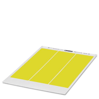 BMKL 15X 9 YE    Label sheet for laser printer, sheet format: DIN A4, 1 sheet = 290 labels, color: yellow