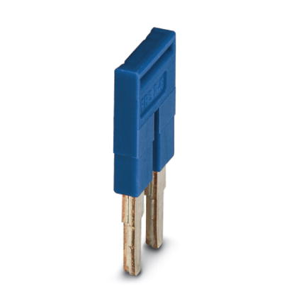 FBS 2-6 BU    Cross connector/jumper for modular terminal block, Number of positions: 2, Color: blue