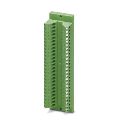 DFLK 50    VARIOFACE panel feed-through module, for direct coupling of single signal lines of up to 2.5 mm? to flat-ribbon cable plug connector, 50-po