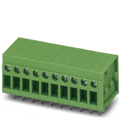 FRONT 2,5-H/SA10/ 2    PC terminal block, Nominal current: 24 A, Nom. voltage: 250 V, Pitch: 5 mm, N