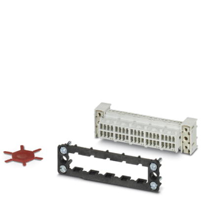 VC-AR4/5M-S88888-SET    Contact insert set for mounting side, sleeve frame with PE, 4 fixing screws,