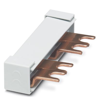 MPB 18/2-4    Wiring bridge for modules with connecting pitch 17.5 mm, 2-phase, 4-pos.