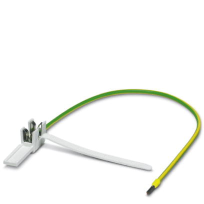 SSA 3-6/S1    Shield fast connections for conductor diameters 3 - 6 mm. Potential connection cable: 250 mm, green/yellow