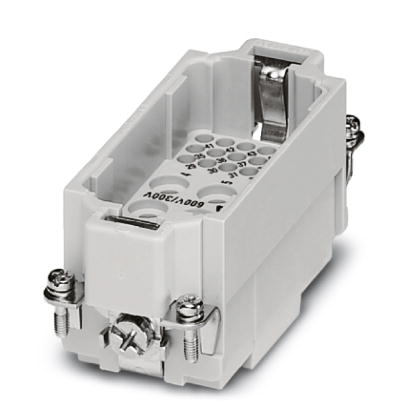 HC-K 6/36-ESTC    HEAVYCON male insert, K6/36 series, for 6 power and 36 control contacts, crimp con