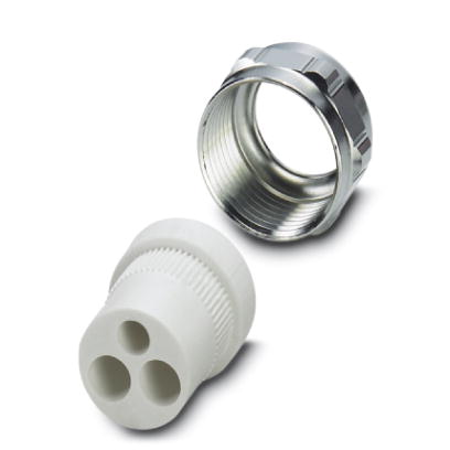 VC-M-KV-PG16 1X5/2X6    Multiple screw connection Pg16, made of metal, consisting of rubber seal wit