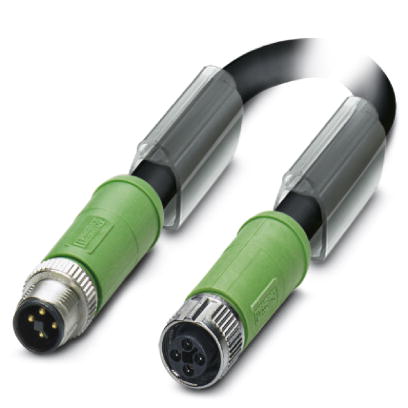 SAC-4P-M12MST/ 0,3-PUR/M12FST