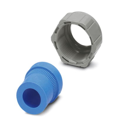 VC-K-KV-PG21(14-18)    Half screw connection Pg21, made of plastic, consisting of rubber seal with o