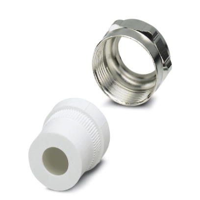 VC-M-KV-PG21(11,5-15,5)    Half screw connection Pg21, made of metal, consisting of rubber seal with