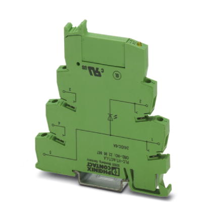 PLC-VT/ACT/LA    VARIOFACE feed-through terminal block (3-wire connection), for PLC-RELAY actuator series, with light indicator 24 V DC
